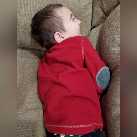 2005 guc Janie and Jack 4T fleece dalmation firetruck pull-over WARM FOR WINTER! - Picture 8 of 12